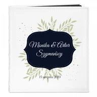 Albumy fotograficzne - NA Murrano Album Zdjęcia Duży Dla Pary Rocznica Nadruk ALB-BC-BK-UV-016 - miniaturka - grafika 1