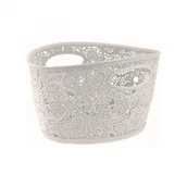 Pojemniki na zabawki - Curver Organizer mini Victoria, kremowy - miniaturka - grafika 1