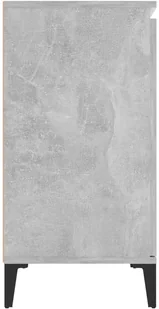 vidaXL Komoda szarość betonu 104x35x70 cm płyta wiórowa 806116 - Komody - miniaturka - grafika 7