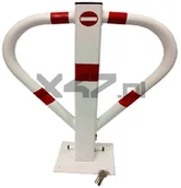 Wyposażenie miejsc publicznych - Polski produkt Blokada parkingowa - składana MOTYL XMZ-B zamykana na klucz - miniaturka - grafika 1