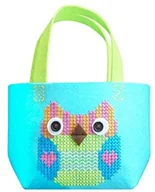 Akcesoria i części do maszyn do szycia - Kleiber 93175 zestaw do majsterkowania z filcu torba ścieg krzyżykowy sowa z filcu, niebieski, 37 x 30,5 x 0,8 cm 93175 - miniaturka - grafika 1