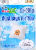 Akcesoria do odkurzaczy - Mister Vac MisterVac MV 617/worków do odkurzacza 5-warstwowa włóknina/torebki na korzyść Pack 20 + 4/filtr do odkurzacza Miele i świata Star MV 617 - miniaturka - grafika 1