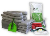 Sprzęt ratunkowy - Producent Green Service Zestaw Uzupełniający Uniwersalny Eko U120, Chłonność 96 L. Szary 96 L. - miniaturka - grafika 1