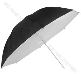 GlareOne Parasolka studyjna GlareOne srebrna z dyfuzorem 110cm 11347-uniw - Parasolki studyjne - miniaturka - grafika 2