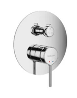 Baterie podtynkowe - Excellent AREX.1247CR Pi Bateria prysznicowo-wannowa podtynkowa 3 funkcyjna chrom - miniaturka - grafika 1