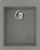 Zlewozmywaki - Elleci Quadra 100 (nakładany) 73 Titanium - miniaturka - grafika 1