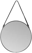Lustra - SPLENDID Lustro okrągłe PERITO na pasku czarne śr. 80 cm - miniaturka - grafika 1