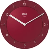 Zegary - Braun BC 06 R zegar ścienny kwarcowy czerwony 67096 67096 - miniaturka - grafika 1