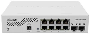 Mikrotik Cloud Smart Switch CSS610-8G-2S+IN CSS610-8G-2S+IN - Pozostałe akcesoria sieciowe - miniaturka - grafika 2