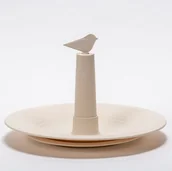 Karmniki dla ptaków - Plastia Poidełko dla ptaków Finch, kość słoniowa - miniaturka - grafika 1