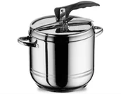 Szybkowary - Hascevher Szybkowar Ciśnieniowy 12 L HOME PERFECT - miniaturka - grafika 1