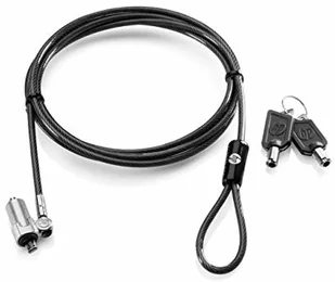 HP Keyed Cable Lock T1A62AA zamek zabezpieczający - Zabezpieczenia do laptopów - miniaturka - grafika 3