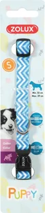 Zolux Obroża Puppy Pixie 13 mm kol. niebieski - Obroże dla psów - miniaturka - grafika 2