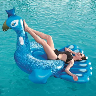 Bestway Materac dmuchany Pretty Peacock BW41101) - Materace dmuchane i koła do pływania - miniaturka - grafika 13