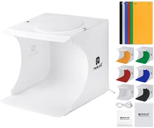 DexXer PULUZ NAMIOT BEZCIENIOWY 2x LED / 1100LM 6x TŁO - DexXer - Namioty fotograficzne bezcieniowe DexXer PULUZ NAMIOT BEZCIENIOWY 2x LED / 1100LM 6x TŁO - DexXer - Namioty fotograficzne bezcieniowe - miniaturka - grafika 1