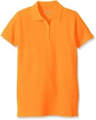 Gadżety dla kibiców - Jako Team 6333 koszulka polo, dziecięca, neonowy pomarańcz, na 152 cm JA6333_19K_19_152 - miniaturka - grafika 1