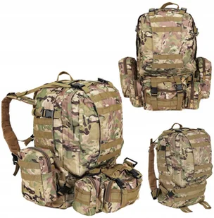 Plecak XL Militarny Wojskowy Survival Turystyczny - Plecaki - miniaturka - grafika 2