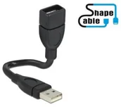 Kable USB - Delock Kabel USB - USB 0.15 m profilowany 83497 - miniaturka - grafika 1