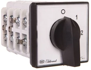 Elektromet Dzierżoniów Wyłącznik krzywkowy ŁUK 25-32 3F 0-1-2 25A IP65 - Wyłączniki światła i elektryczne - miniaturka - grafika 2