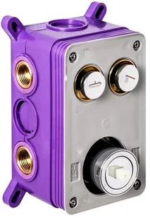 CORSAN Prysznicowa bateria podtynkowa Box Bezier chromowana BM02CH - Baterie podtynkowe - miniaturka - grafika 8