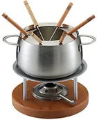 Zestawy do fondue - KUHN RIKON 32212 zestaw do fondue do mięsa, chrom, szary, 34 x 26 x 23 cm 32212 - miniaturka - grafika 1