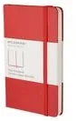 Moleskine notes gładki, Classic P, czerwony - Notesy i bloczki - miniaturka - grafika 3