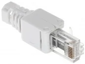 Akcesoria do monitoringu - Abcvision WTYK MODULARNY RJ45/6A-HAND RJ45/6A-HAND - miniaturka - grafika 1