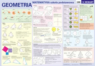 DEMART Plansza edukacyjna Geometria - Pomoce naukowe - miniaturka - grafika 3
