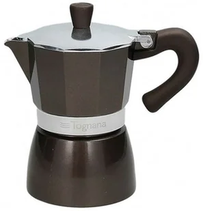 TOGNANA Kawiarka TOGNANA Gloss &amp Glam Bronze 3 TZ Brązowy - Zaparzacze i kawiarki - miniaturka - grafika 2
