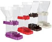 Klatki i wyposażenie dla ptaków - Trixie Karmidło zasypowe dla ptaków 150ml 150ml/12,5cm 5418 - miniaturka - grafika 1