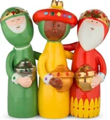 Figurki dekoracyjne - Alessi Figurki Trzech Króli Uno, Due, Tre Re Magi AGJ014 - miniaturka - grafika 1