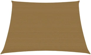vidaXL Żagiel przeciwsłoneczny, 160 g/m, taupe, 3/4x2 m, HDPE 311433 - Parasole ogrodowe - miniaturka - grafika 2