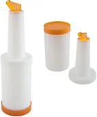 Pozostałe akcesoria barmańskie - APS APS Dyspenser barmański 1 l, pomarańczowy | 93148 93148 - miniaturka - grafika 1