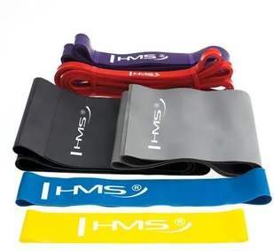 HMS Zestaw gum do ćwiczeń GU04, GU05, TP01 - 1006961 - Gumy, taśmy, ekspandery - miniaturka - grafika 2