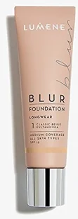 Lumene Podkład Wygładzający BLUR 2 Soft Honey 30ml LU-5749 - Podkłady do twarzy - miniaturka - grafika 2