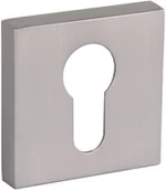 Szyldy i rozety - INFINITY LINE ROZETA KWADRATOWA WKŁADKA KOLOR SATYNA MAT NIKIEL RYQ 602 RYQ 602 - miniaturka - grafika 1