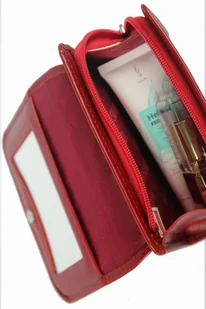 MARCO (PL) Skórzana Elegancka i Stylowa Kosmetyczka MARCO (PL) Średnia K19 - Kosmetyczki, organizery i kuferki - miniaturka - grafika 6