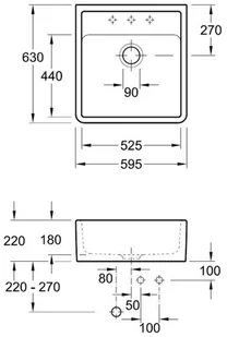Villeroy & Boch Decor 6320 62 KT - Zlewozmywaki - miniaturka - grafika 2