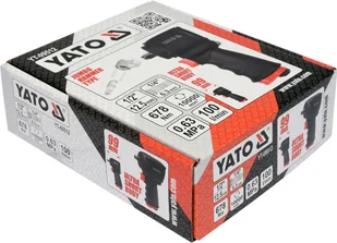 Yato KLUCZ PNEUMATYCZNY 1/2" MINI 678 Nm YT-09512 YATO YT-09512 - Klucze pneumatyczne - miniaturka - grafika 5