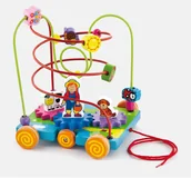 Zabawki sensoryczne - VIGA 50120 Edukacyjno-sensoryczny Labirynt Przeplatanka - miniaturka - grafika 1