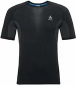 Bluzy narciarskie - Odlo Bl Top Crew Neck S/S Performance koszulka męska, wielokolorowa, s - miniaturka - grafika 1