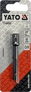 Yato ADAPTER DO NASADEK 3/8 65MM YT-04626 - Wkręty - miniaturka - grafika 3