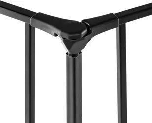 tectake Bramka bezpieczeństwa Agni - czarny 403569 - Akcesoria kominkowe - miniaturka - grafika 10