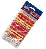 Wałki do włosów - Ronney Wałki Do Trwałej Z Gumkami 9/91 12szt - miniaturka - grafika 1