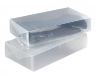 Pudła i pojemniki do przechowywania - Wenko WENKO Zestaw 2 pojemników na buty 6010100 - miniaturka - grafika 1