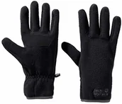 Rękawiczki sportowe damskie - Jack Wolfskin Artist ECOSPHERE Glove rękawice polarowe, czarne, M 1908811-6000003 - miniaturka - grafika 1