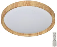 Lampy sufitowe - Prezent 71330-LED Dimmable ceiling jasny WOODEN LED/33W/230V 3000-6500K+ ZS - miniaturka - grafika 1