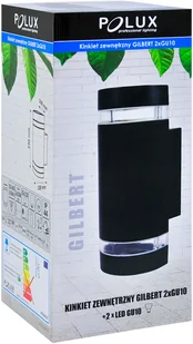 Polux Kinkiet ogrodowy 2x10W GU10 GILBERT 307842 SANICO 307842 - Lampy ogrodowe - miniaturka - grafika 6