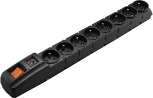 HSK Data Listwa zasilajca S8 FA RACK3 m-8 ACARS8FARACK-3M-CZARNY - Listwy zasilające - miniaturka - grafika 2