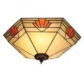 Lampy sufitowe - Interiors Plafon TIFFANY NEVADA 64284 INTERIORS 64284/INT/CUBI - miniaturka - grafika 1